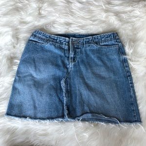 No boundaries Denim mini skirt
